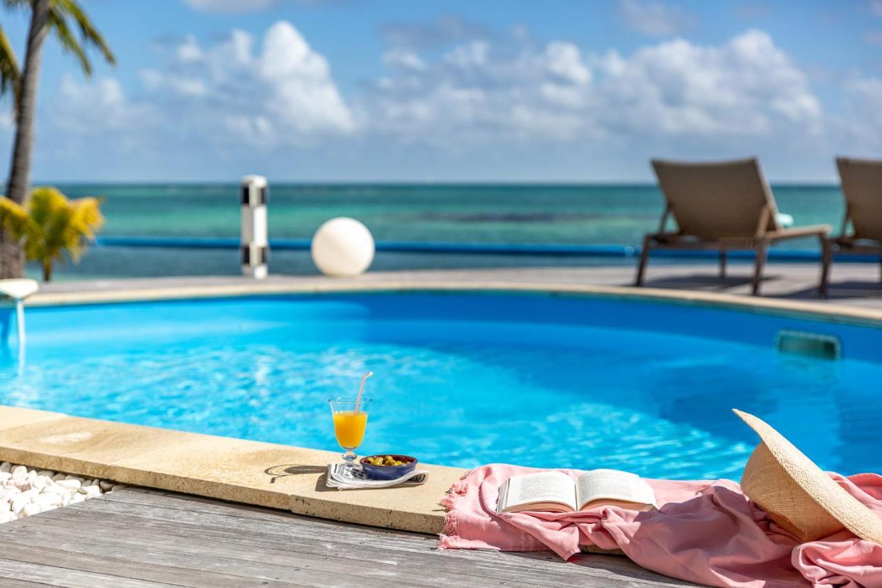 Villa Marine Lagon de Saint-François sur la plage Exterior foto