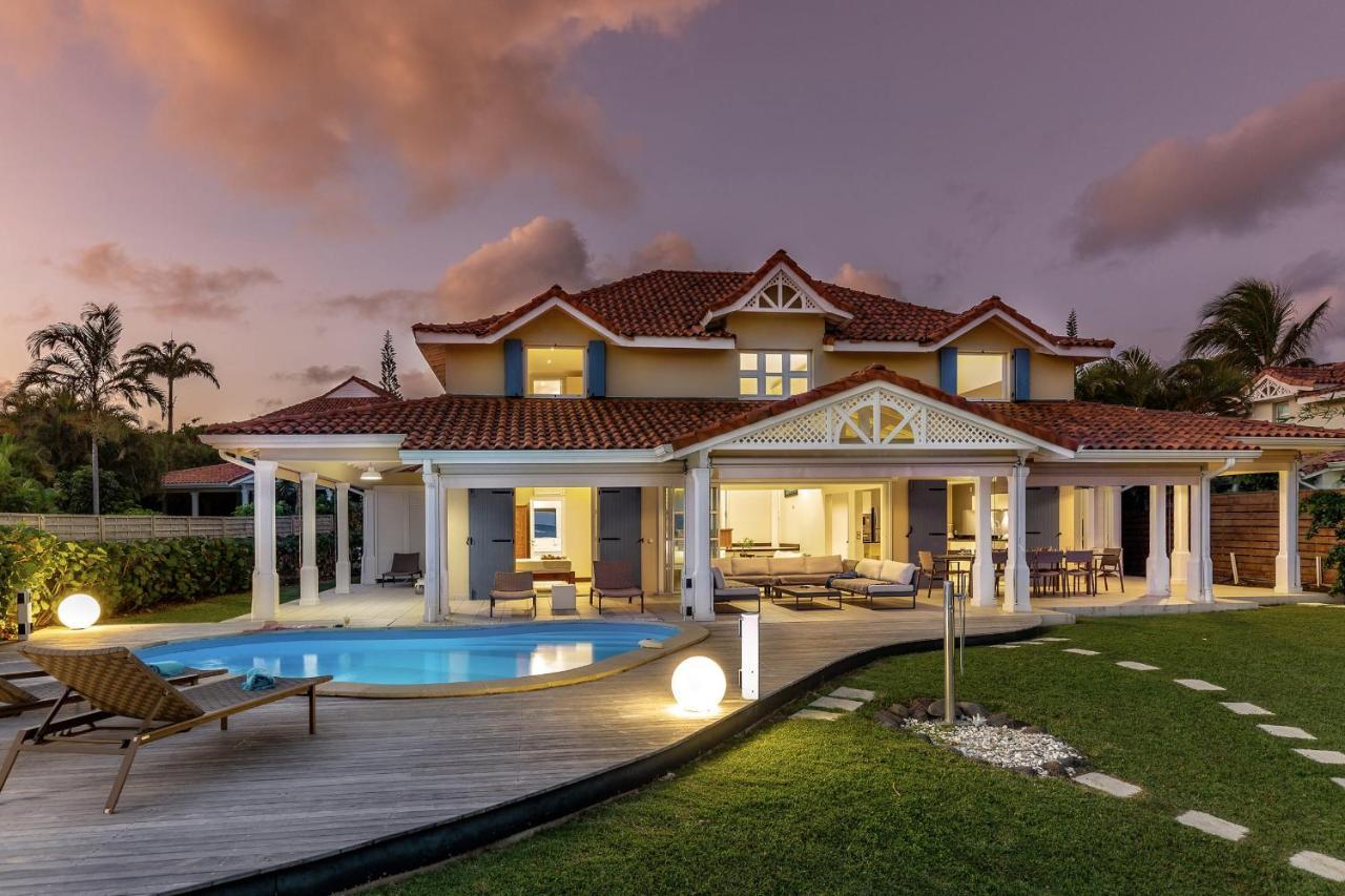 Villa Marine Lagon de Saint-François sur la plage Exterior foto
